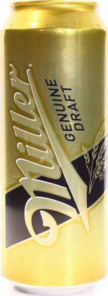 Пиво Miller Genuine Draft світле фильтрованное 4.7%