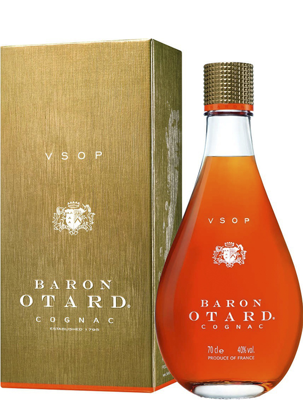 Коньяк Baron Otard VSOP від ​​4.5 років витримки 40% в подарунковій упаковці