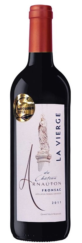 Вино La Vierge du Chateau Arnauton Maison Bouey червоне сухе