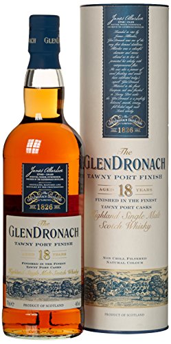 Віскі GlenDronach Tawny Port Finish 18y.o 46%