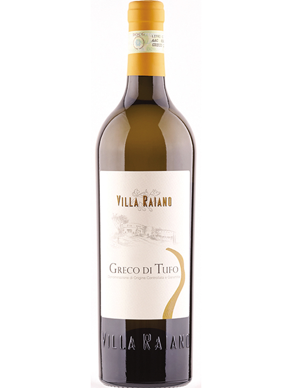 Вино Greco di Tufo Villa Raiano біле сухе