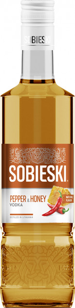 Горілка Sobieski Pepper and Honey 37.5%