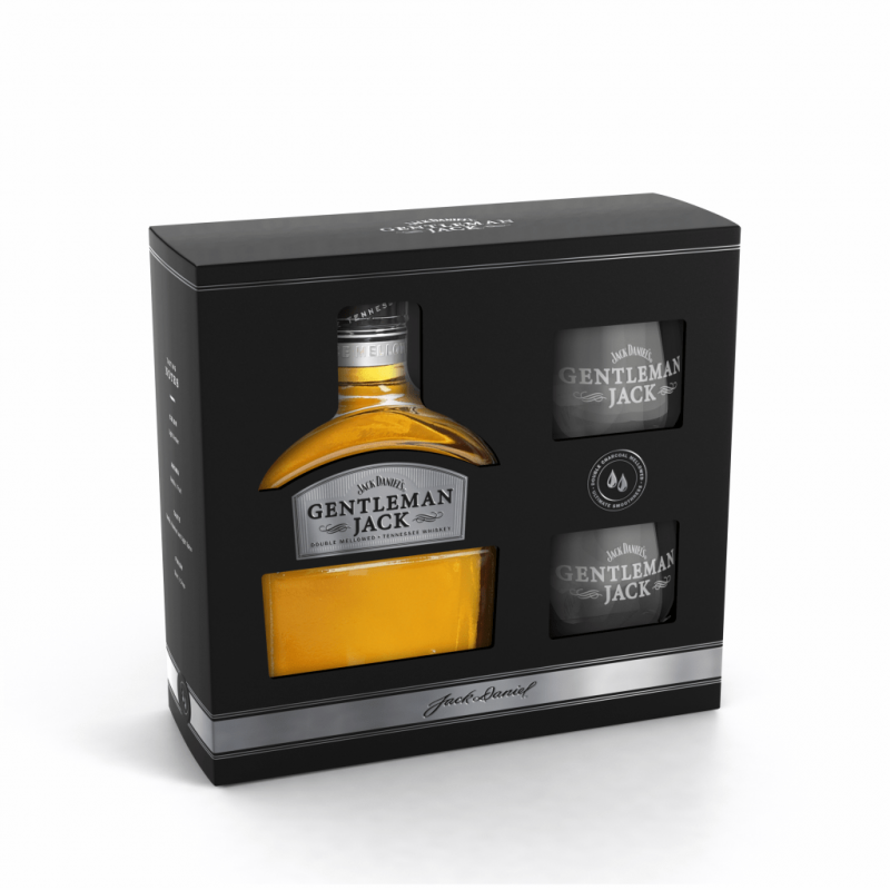 Віскі Jack Daniel's Gentleman jack 40% в подарунковій упаковці