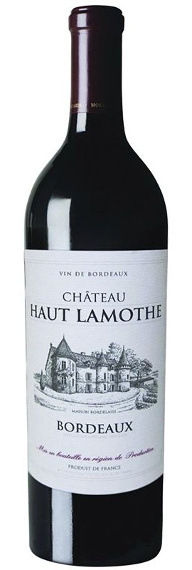 Вино Bordeaux Rouge Haut Lamothe червоне сухе 12.5%