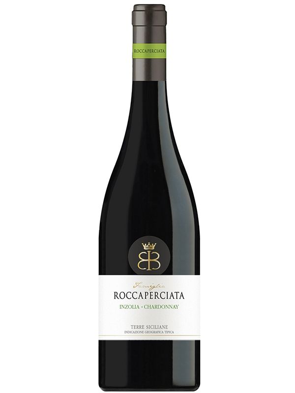 Вино Inzolia-Chardonnay Roccaperciata біле сухе 12.5%