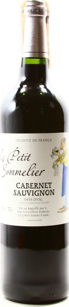 Вино Cabernet Sauvignon Le Petit Sommelier червоне сухе