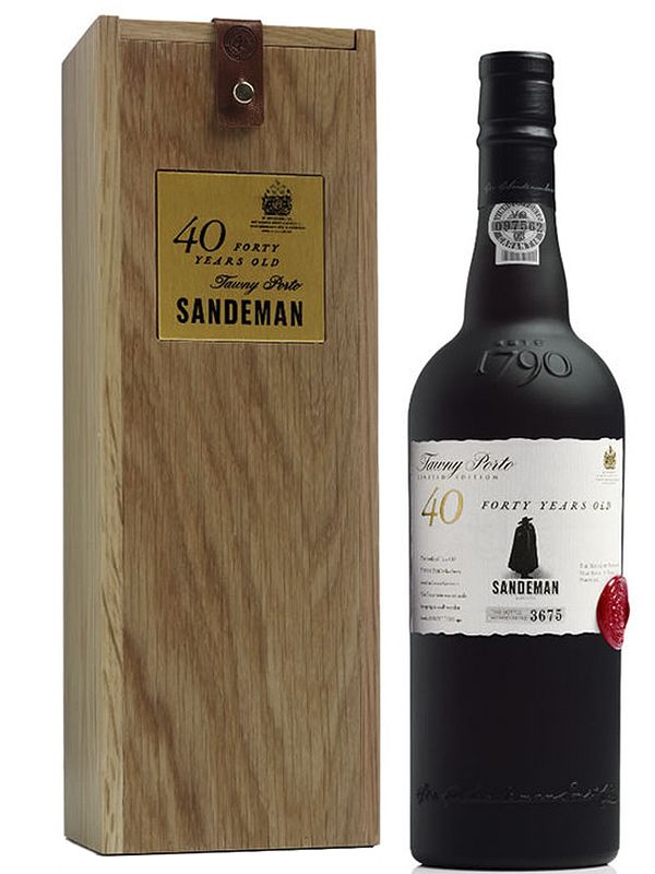 Портвейн Tawny Porto Sandeman 40 років червоне солодке 20%