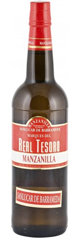 Вино херес Manzanilla Marques del Real Tesoro біле сухе 15%