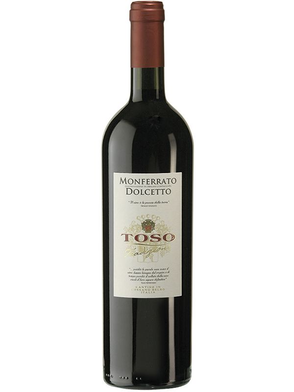 Вино Monferrato Dolcetto Toso червоне сухе 11.5%