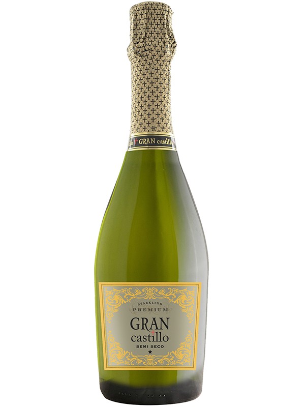 Вино ігристе Bodegas Gran Castillo Sparkling wine Viura Chardonnay біле напівсухе 11%