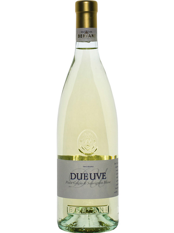 Вино "Due Uve" Pinot Grigio — Sauvignon Blanc Bertani біле сухе 12%