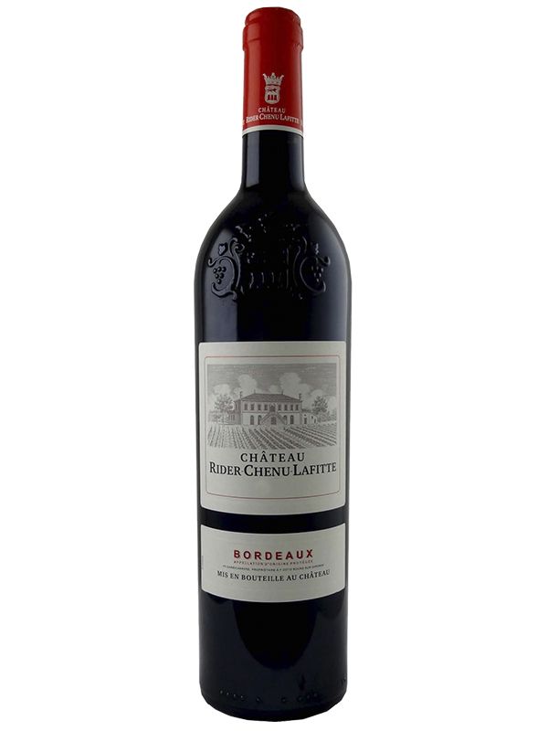 Вино Bordeaux Chateau Rider Chenu Lafitte червоне сухе 13%