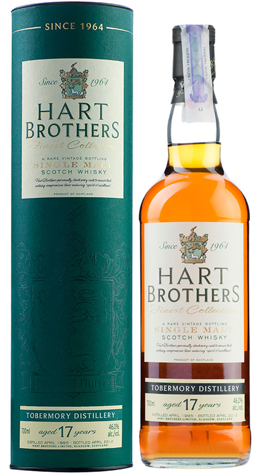 Віскі Hart Brothers Tobermory Vintage 17 YO 46%