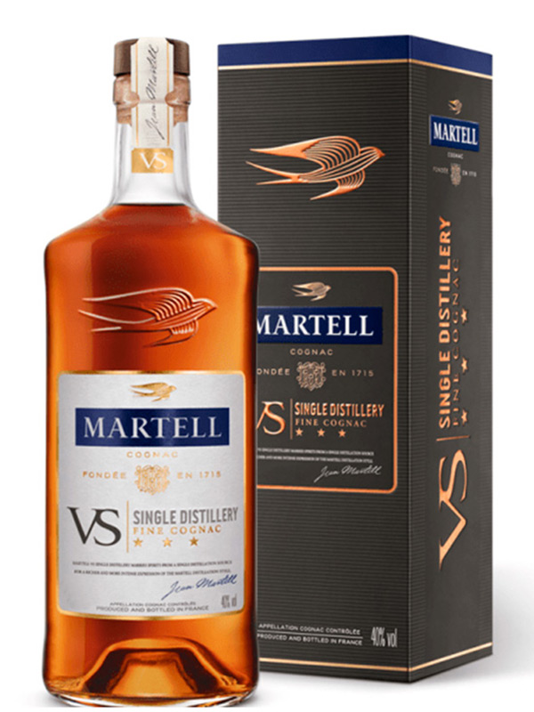 Коньяк Martell VS в коробці 40%