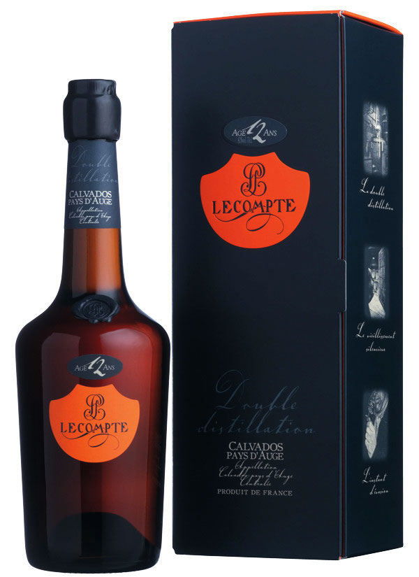 Кальвадос Lecompte Calvados Pays d'Auge 12 YO 42%