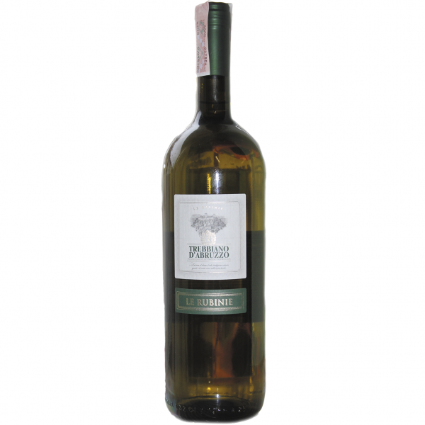Вино Verga Le Rubinie Trebbiano D'Abruzzo DOC біле сухе 11.5%