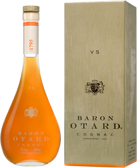Коньяк Baron Otard VS від 3 років витримки 40% в подарунковій упаковці