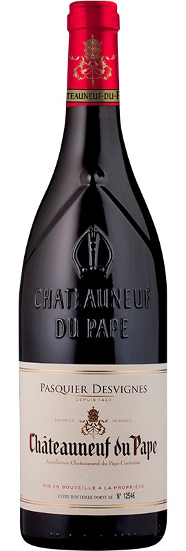 Вино Chateauneuf-du-Pape Pasquier Desvignes червоне сухе 15%