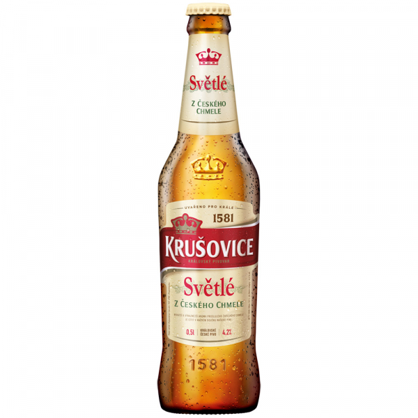 Пиво Krusovice світле c/б