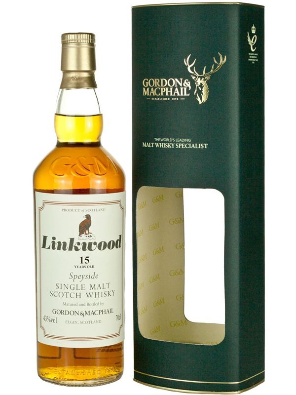 Віскі Gordon & MacPhail Linkwood 15 років витримки 43%