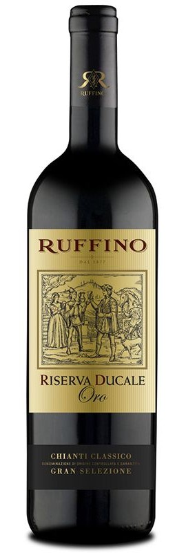 Вино Ducale Riserva Oro Chianti Classico Gran Selezione 2010 Ruffino червоне сухе 14.5%
