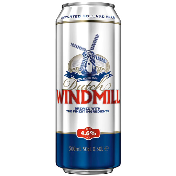 Пиво Dutch Windmill світле фильтрованное 4.6%