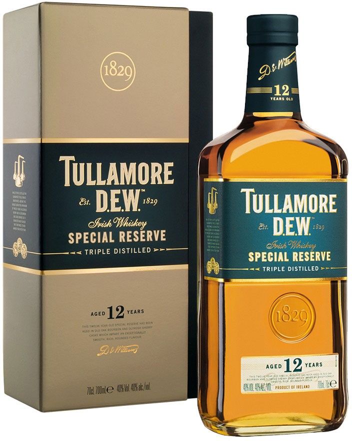 Віскі Tullamore Dew 12 років витримки 40%