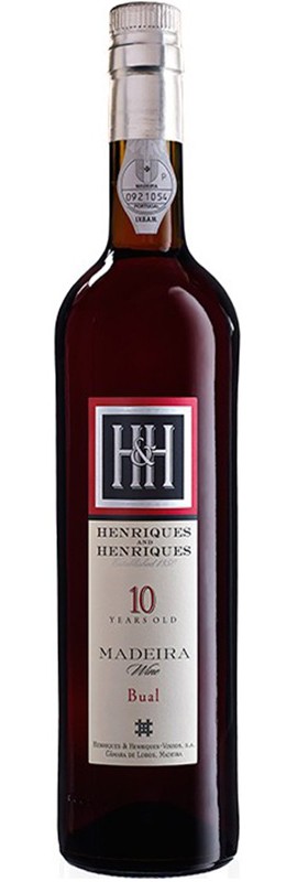 Вино мадейра Bual Henriques & Henriques 10 років солодке 20%