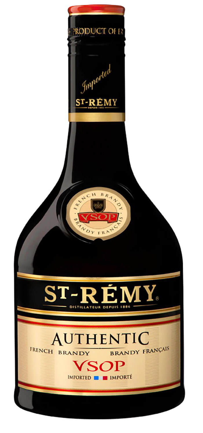 Бренді St-Remy Authentic VSOP не менш ніж 4 роки витримки 40%