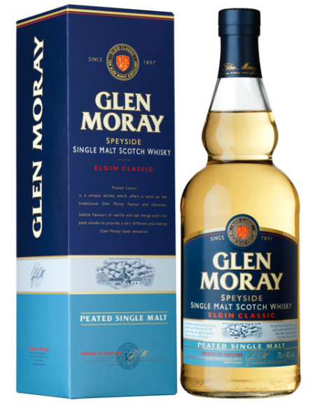Віскі Glen Moray Peated Single Malt