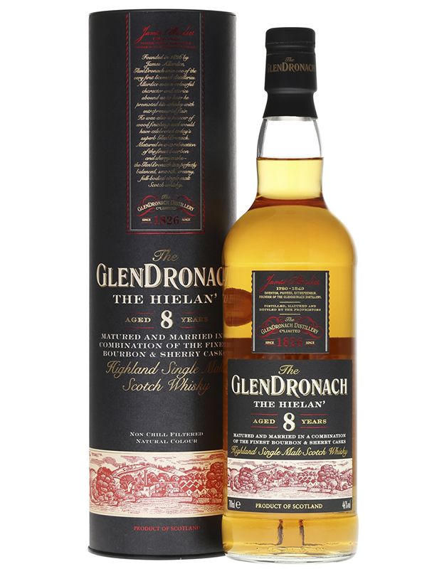 Віскі GlenDronach Hielan 8 YO 46%