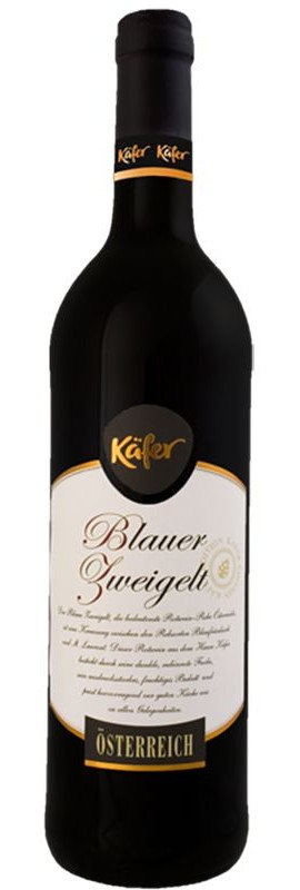 Вино Blauer Zweigelt Kafer червоне сухе 13 %