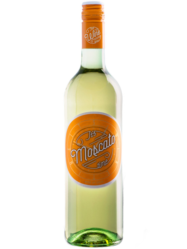 Вино Moscato "It's wine time" біле напівсолодке 11.5%