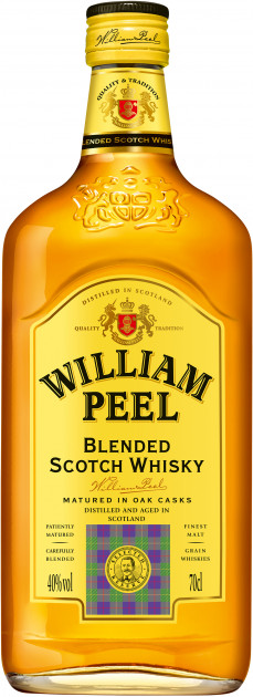 Віскі William Peel Blended Scotch Whisky 40%