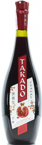 Вино Takado Гранат червоне десертне 11%