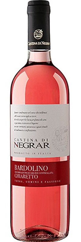 Вино Bardolino Chiaretto Cantina di Negrar рожеве сухе 11.5%