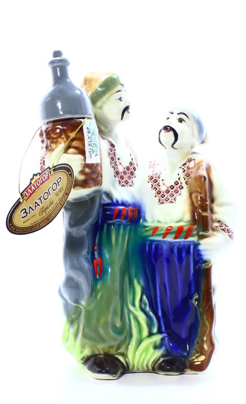 Горілка Два козака Златогор 40%
