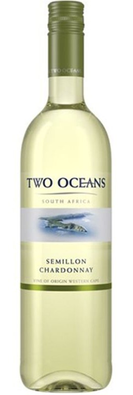 Вино Semillon Chardonnay Two Oceans біле сухе 12.5%