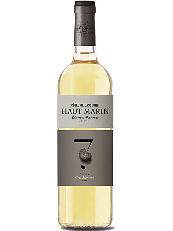 Вино Gros Manseng 7 Haut Marin біле напівсолодке