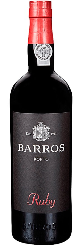 Портвейн Ruby Porto Barros червоне солодке 19.5%