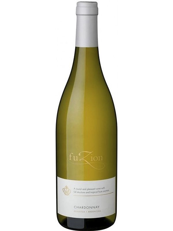 Вино Chardonnay Fuzion біле сухе 12.5%