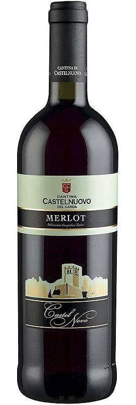 Вино Merlot Castelnuovo червоне сухе
