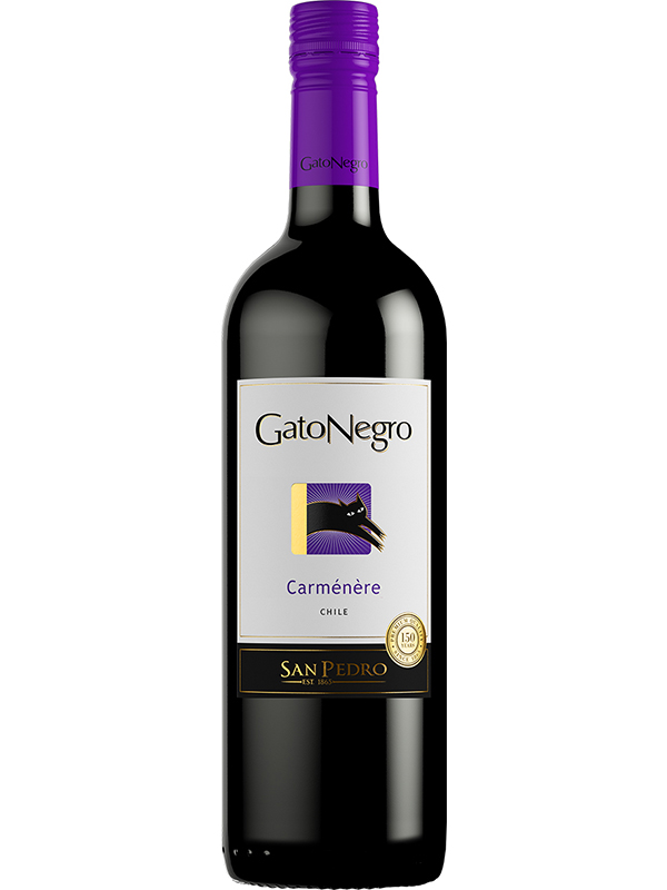 Вино Gato Negro Carmenere San Pedro червоне сухе