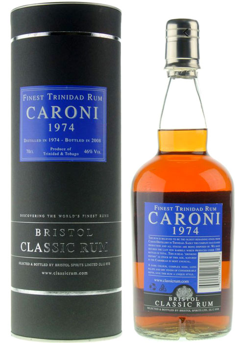 Ром Bristol Spirits Caroni Trinidad 34 роки витримки 46%