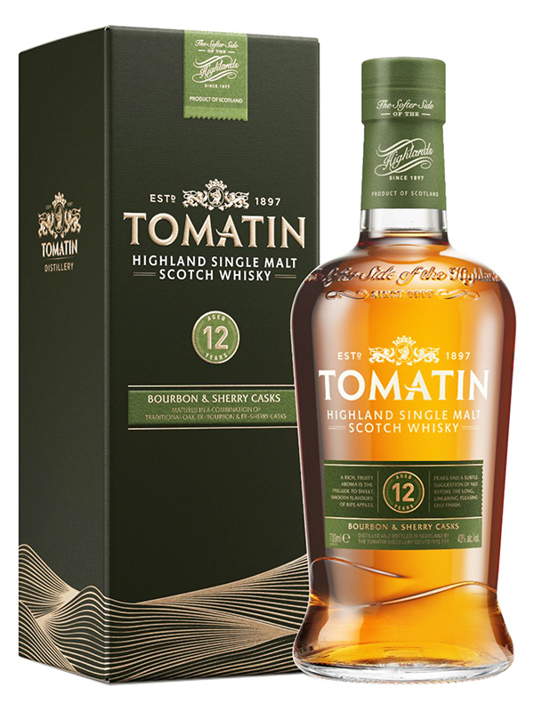 Віскі Tomatin 12 Y.O. 43%