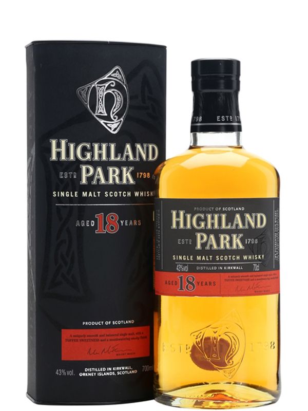 Віскі Highland Park 18 YO 43%