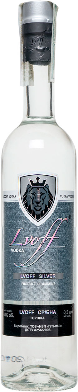 Горілка Lvoff Срібна 40%