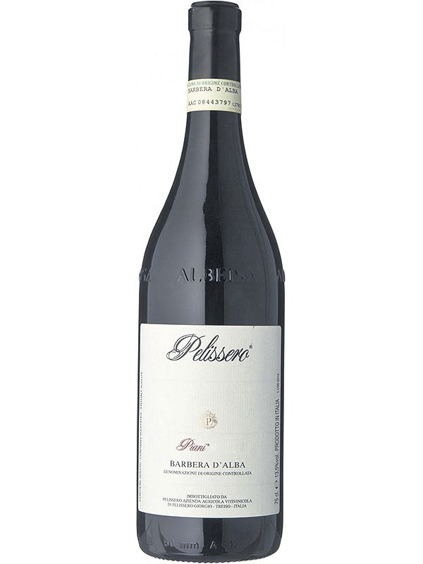 Вино Barbera d'Alba Piani Pelissero червоне сухе 13.5%