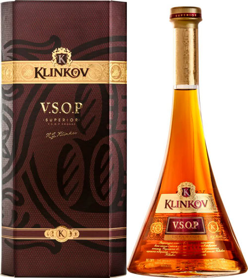 Коньяк Klinkov VSOP в коробці 5 років витримки 40%