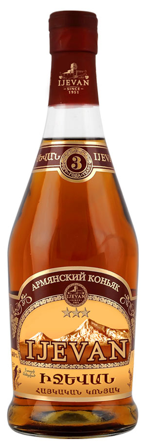 Коньяк Ijevan 3 роки витримки 40%